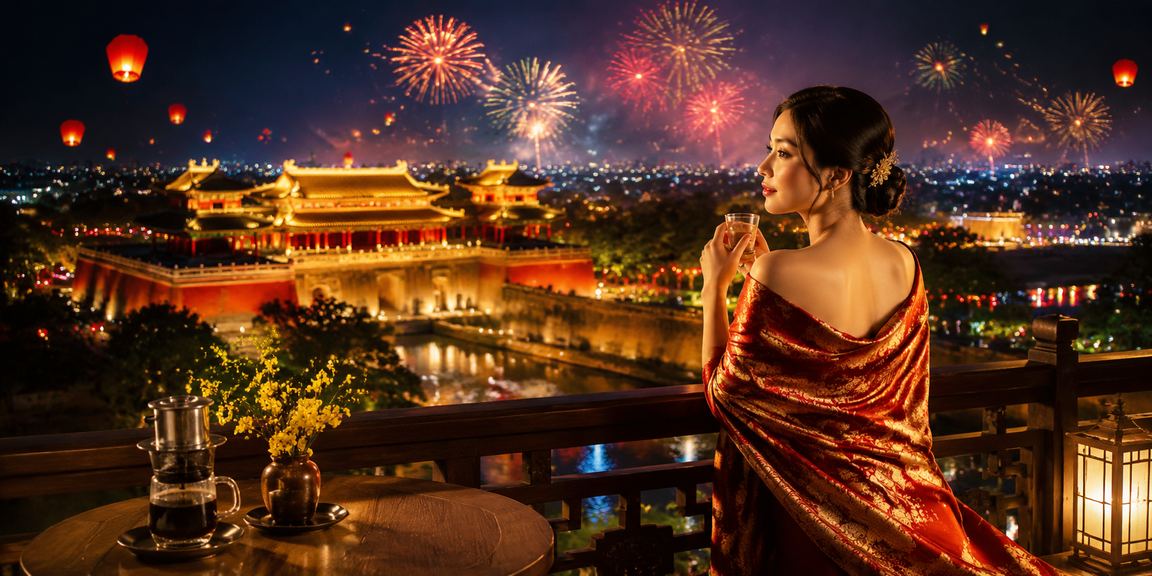 Người dùng Huế ngồi uống cà phê và đặt cược thể thao trực tuyến trên điện thoại